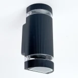 Настенный светильник Feron Сеул DH1702 48318 GU10 черный (220V, IP54)