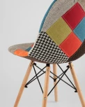Стул Stool Group Eames DSW пэчворк УТ000001851