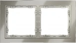 Рамка на 2 поста (шелк, стекло) Voltum S70 VLS110204