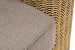Лаунж-зона из искусственного ротанга, цвет соломенный 4SIS Боно BS3C2T-4-SET