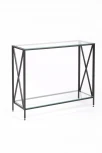 Консольный стол AllConsoles 1031-CB clear черный муар