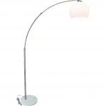 Торшер изогнутый Arte Lamp Paolo A5822PN-1SS (220V)