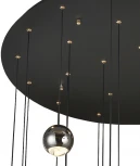 Потолочная люстра Lumien Hall Danay LH8027/24P-BK-PBK