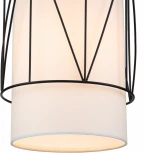 Подвесной светильник Charme V000273 (13016/1P Black ) (220V, на проводе)