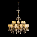 Подвесная люстра ярусная Loft It Grace 10203/12+8 White (220V, подвески, на цепи)