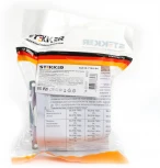 Выключатель одноклавишный (коричневый) Stekker Катрин 49020