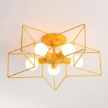 Потолочная люстра на штанге Asteri Yellow Imperiumloft Asteri01 (178358-26) (для детской, 220V)