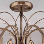 Потолочная люстра Eurosvet Ginevra 30280/8 античная бронза (220V)