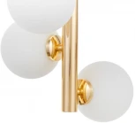 Потолочная люстра на штанге Lumina Deco LDC 6033-7 F.GD (220V, шар, шарики)