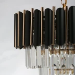 Подвесная люстра каскадная хрустальная De City Бриз 111014205 (220V, на цепи)