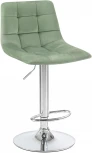 Стул барный TAILOR (пудрово-мятный велюр (MJ9-87))