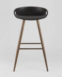 Стул барный Stool Group Флэш черный, бронзовые ножки УТ000001016