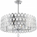 Потолочная люстра хрустальная на штанге Arte Milano Sorrento-1019 371019/8/300/580 CR (220V)