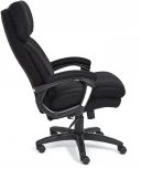 Кресло DUKE флок/ткань, черный/черный , 35/TW-11 Tetchair 14040