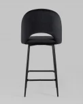 Стул полубарный Stool Group Меган велюр черный УТ000025280