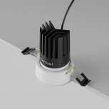 Встраиваемый светильник Maytoni Dip DL117-15W-4K-W (LED, 220V, круглые)