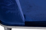 Обеденный стул Garda Decor GY-DC8365-B (Хром/Синий)