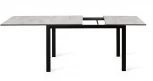 Стол DikLine L110 хромикс белый, опоры черные