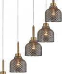 Подвесной светильник 11039/12P Smoke Indigo Caramella V000436