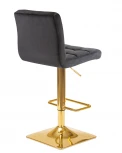 Стул барный GOLDIE (черный велюр (MJ9-101))