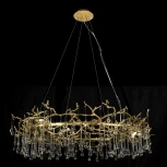 Подвесная люстра Loft It Bijout 10068/1000 GD (220V, на тросе, ветки)