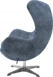 Кресло Bradex Home EGG STYLE CHAIR темно-серый, искусственная замша (RF 0691)