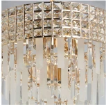 Подвесная люстра каскадная хрустальная De City Бриз 111014008 (220V, на цепи)