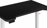 Компьютерный стол Маркос с механизмом подъема 120 (Маркос с механизмом подъема 120х75х75 черная шагрень / белый) Notta арт.578400