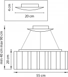 Подвесная люстра Lightstar Nubi 802163 (220V, на тросе)