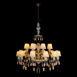 Подвесная люстра ярусная Loft It Grace 10203/12+8 Mult (220V, подвески, на цепи)