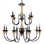 Подвесная люстра Crystal Lux Casa SP8+4