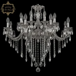 Подвесная люстра большая Art Classic 31.21 31.2118.16.285.B.Ni (220V, на цепи, подсвечник, свеча)