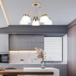 Потолочная люстра на штанге Arte Milano Napoli 327306/5 FG+BK (220V)