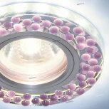 Встраиваемый точечный светильник Elektrostandard 2194 MR16 SL/VL зеркальный/фиолетовый