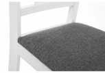 Обеденный стул Woodville Star white / light grey 11700