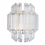 Настенный светильник Arte Lamp Jastin A2848AP-2GO (220V, хрусталь)