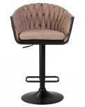 Стул барный LEON (коричневая ткань (LAR 275-3))