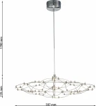 Подвесной светильник Favourite Thinner 4305-6P (LED, 220V, на проводе)