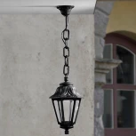 Уличный светильник подвесной Fumagalli Anna E22.120.000.AXF1R (220V, на цепи, IP44)