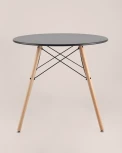 Стол Stool Group Eames DSW D80 черный УТ000001475
