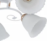 Потолочная люстра на штанге Arte Milano AMALFI-325395 325395/5A WH+FG (220V)