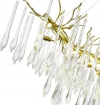 Подвесной светильник ST Luce Teardrops SL1660.213.12 Шампань/Шампань, Прозрачный G9 12*5W 4000K (220V, на тросе)