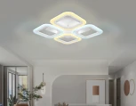 Потолочная люстра Ambrella Acrylica FA4371 (регулировка яркости, LED, 220V, пульт управления)