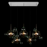 Подвесной светильник Loft It Bolle 2027-S5 Blue (LED, 220V, на проводе, шар, молекулы)
