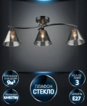 Потолочная люстра Wedo Light Dorika WD3636/3C-CF-FGD-SMK