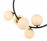 Люстра подвесная Nuvole V000088 (11002/6P Black) (220V, на проводе, шар)