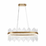 Подвесная люстра Arte Milano Venezia 311033/L800 BS (регулировка яркости, LED, 220V, хрусталь, пульт управления, на тросе)