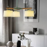 Потолочная люстра на штанге Even 3 Green ImperiumLoft Even01 (140665-26)