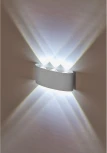 Настенный светильник светодиодный CROSS IL.0014.0001-6 WH (220V, IP54)