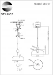 Подвесной светильник ST Luce Ode SL6112.203.07